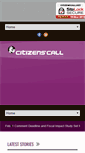 Mobile Screenshot of citizenscall.net